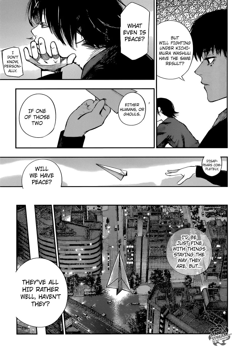 Tokyo Ghoul:re Chapter 124 page 15 - Chapter 124: One String