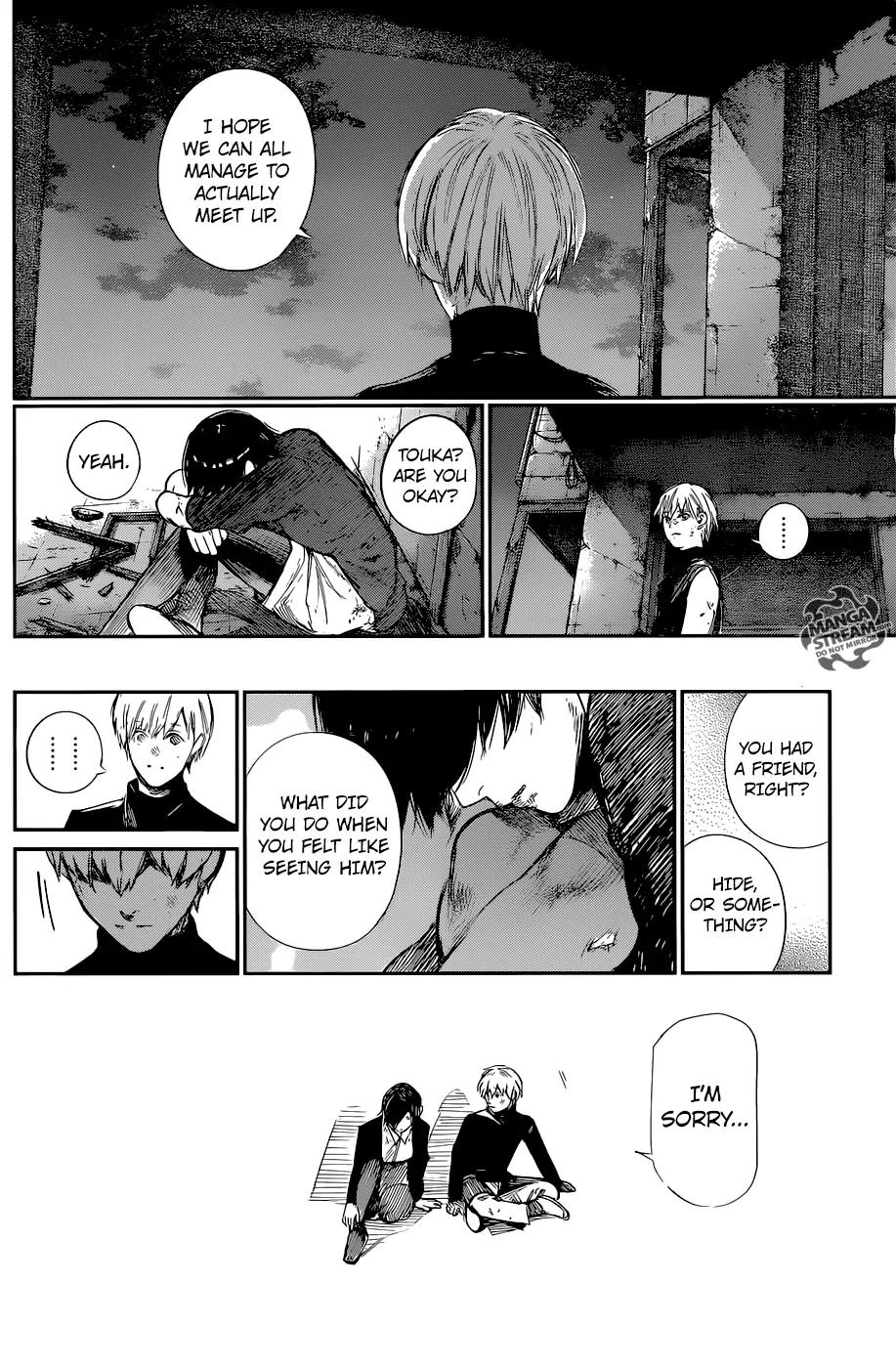 Tokyo Ghoul:re Chapter 124 page 16 - Chapter 124: One String