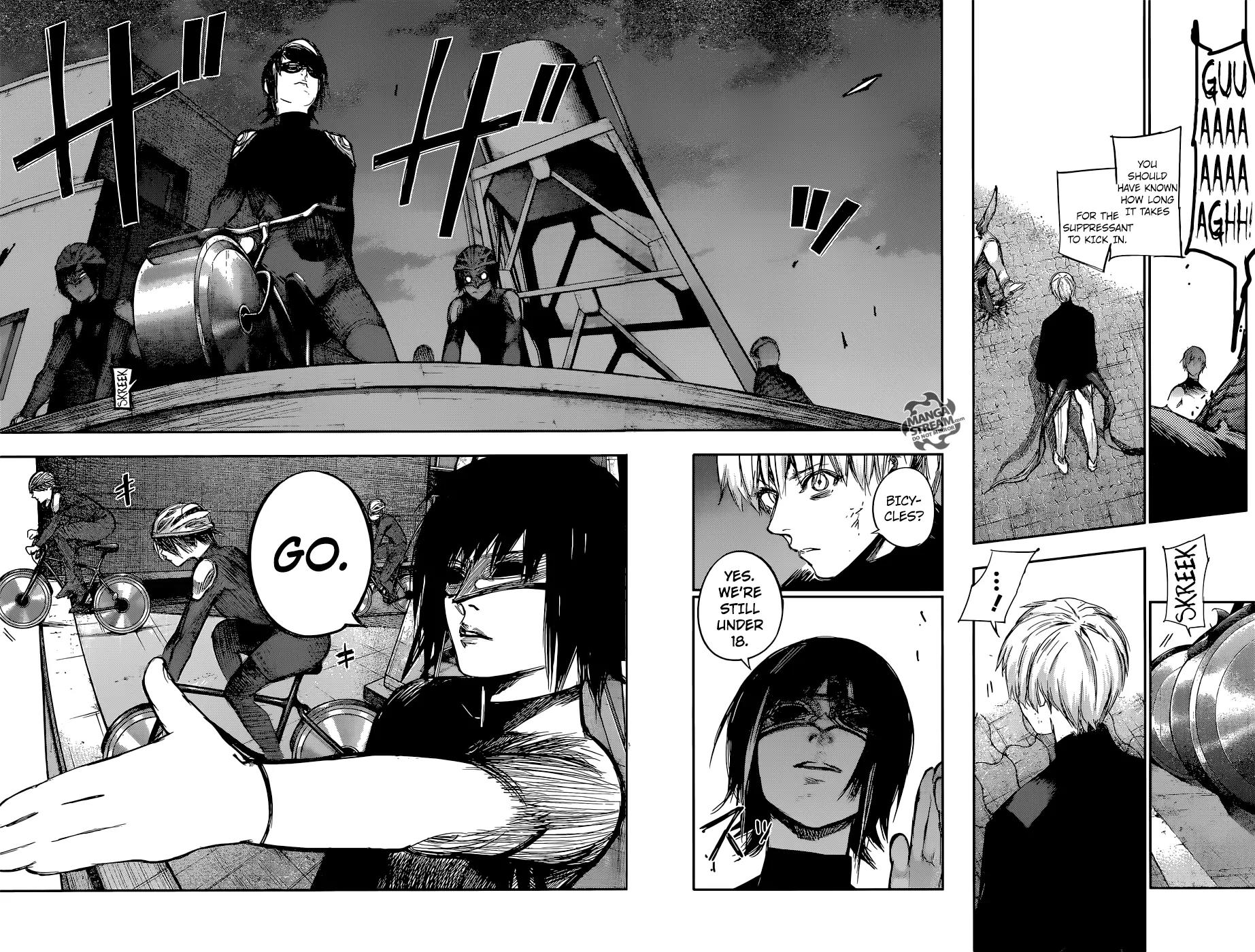 Tokyo Ghoul:re Chapter 124 page 7 - Chapter 124: One String