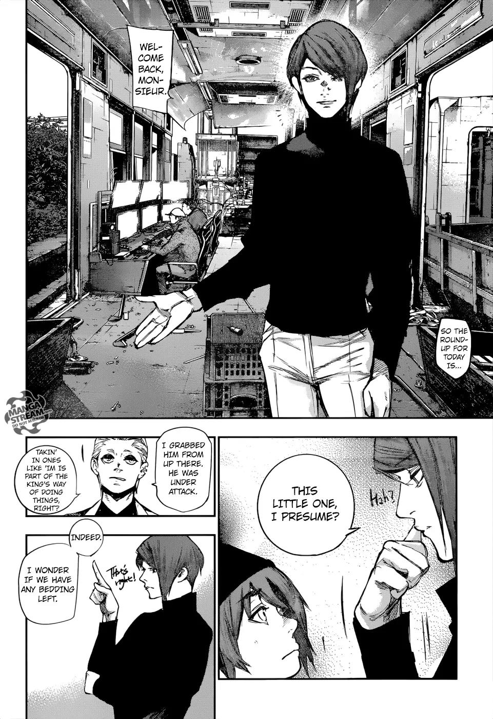 Tokyo Ghoul:re Chapter 127 page 15 - Chapter 127: Beginning
