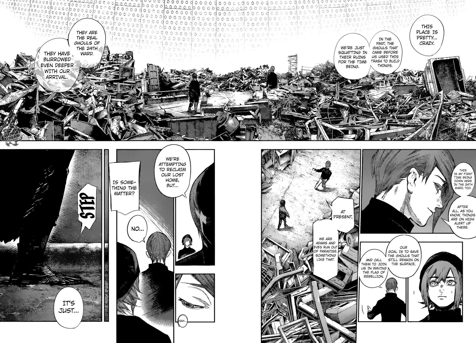 Tokyo Ghoul:re Chapter 127 page 17 - Chapter 127: Beginning