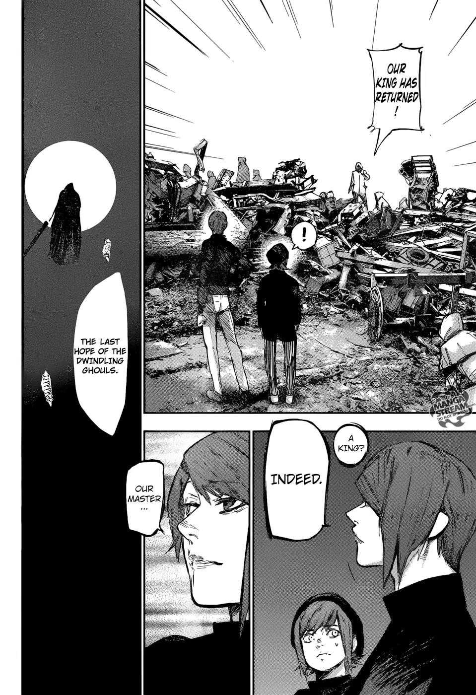 Tokyo Ghoul:re Chapter 127 page 18 - Chapter 127: Beginning