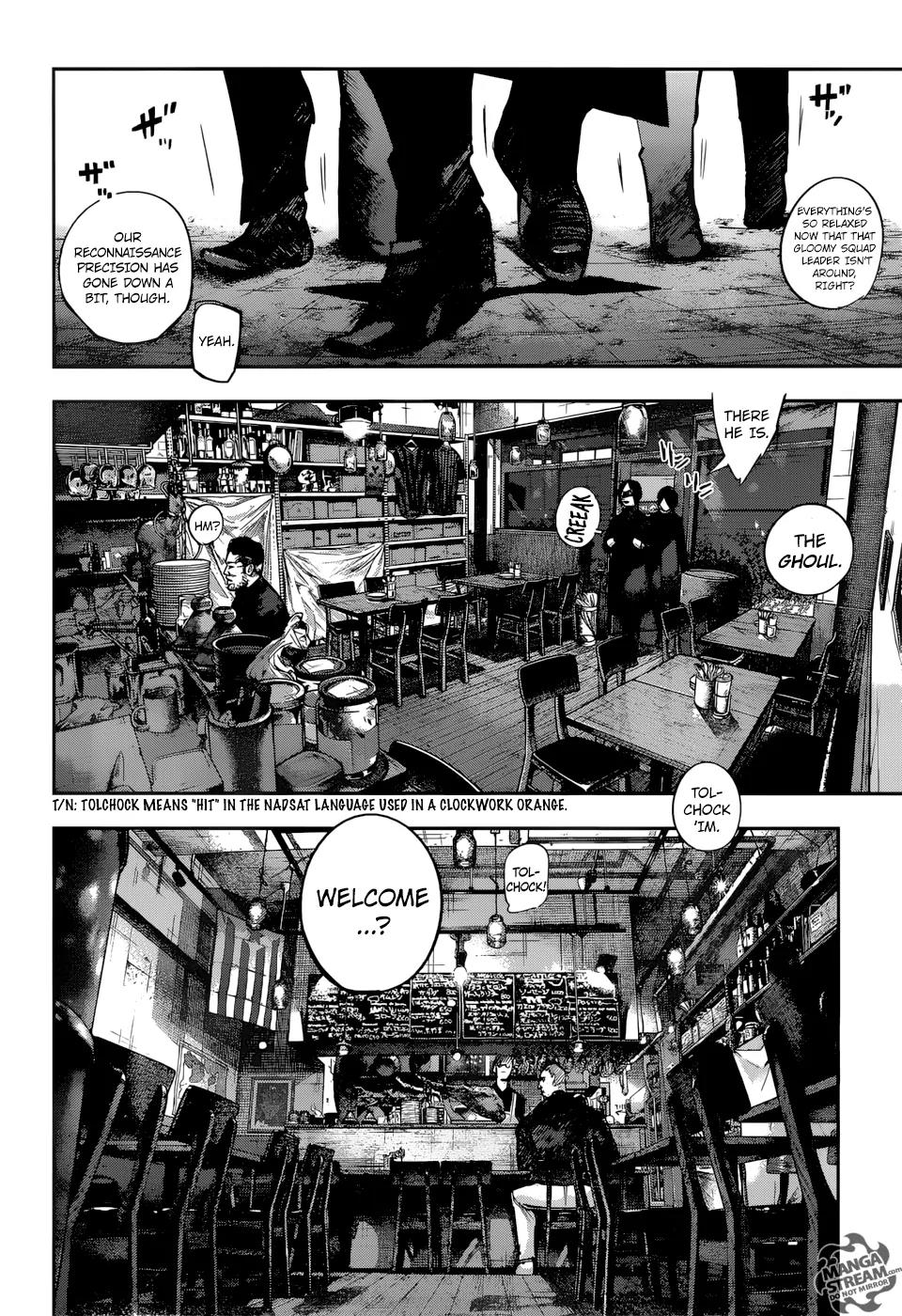 Tokyo Ghoul:re Chapter 127 page 5 - Chapter 127: Beginning