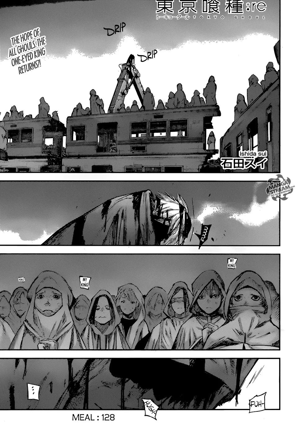 Tokyo Ghoul:re Chapter 128 page 1 - Chapter 128: Meal
