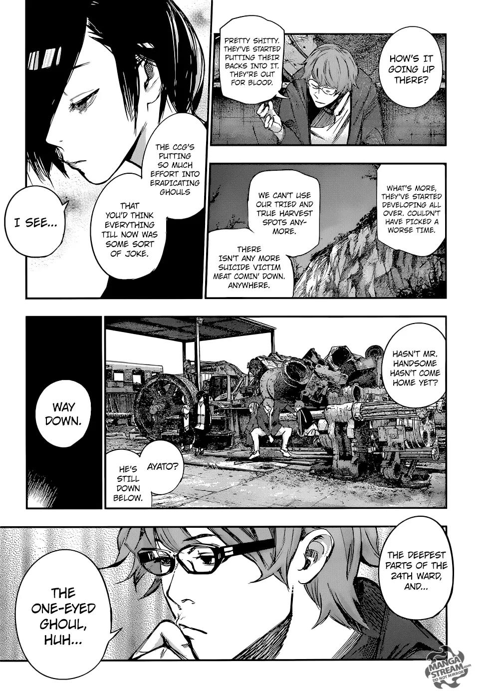 Tokyo Ghoul:re Chapter 128 page 10 - Chapter 128: Meal