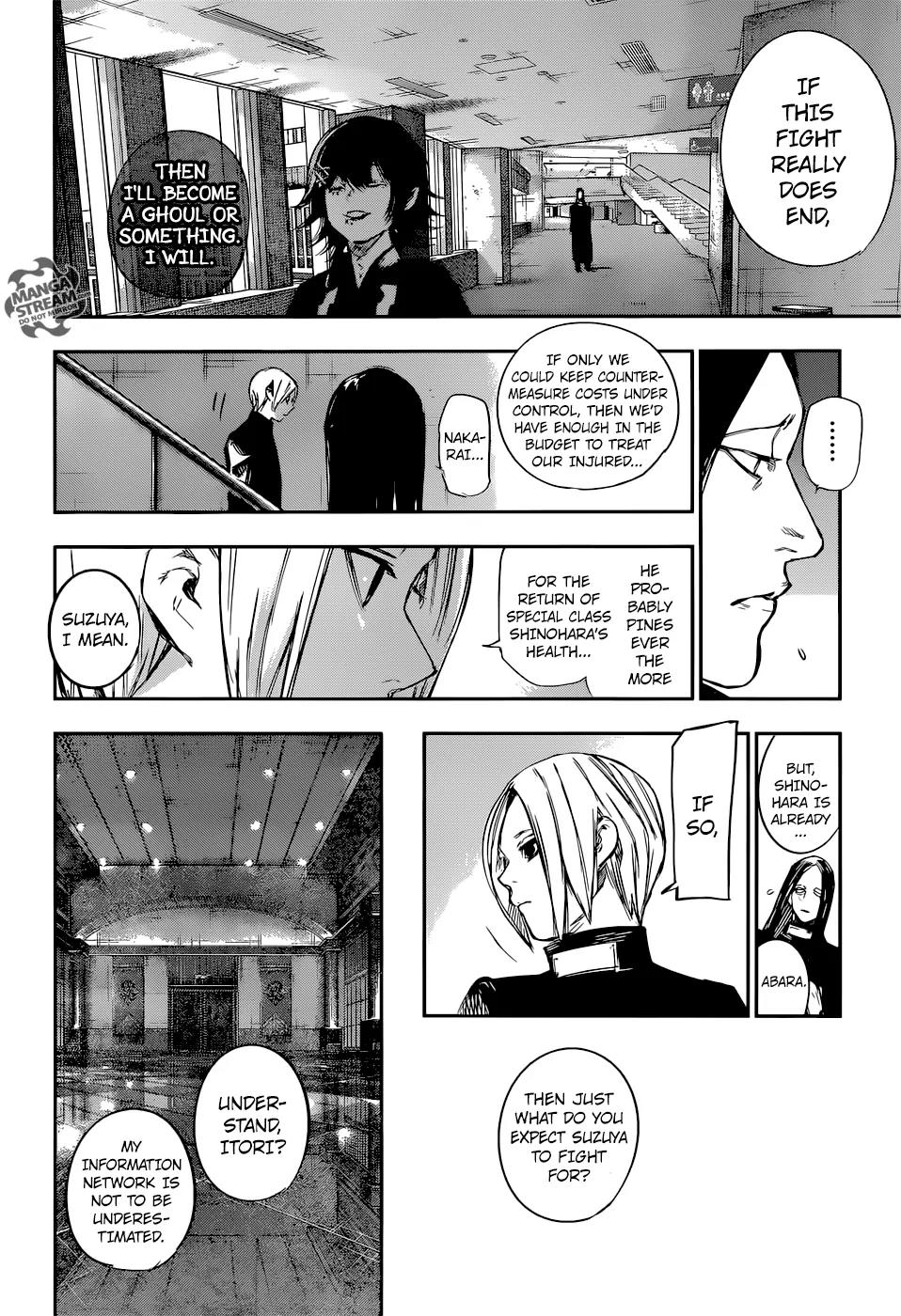 Tokyo Ghoul:re Chapter 128 page 15 - Chapter 128: Meal
