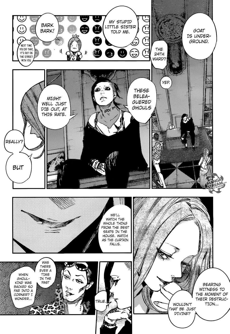 Tokyo Ghoul:re Chapter 128 page 16 - Chapter 128: Meal