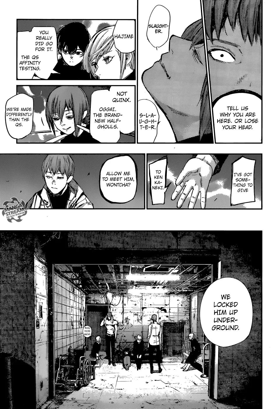 Tokyo Ghoul:re Chapter 129 page 15 - Chapter 129: Suffering
