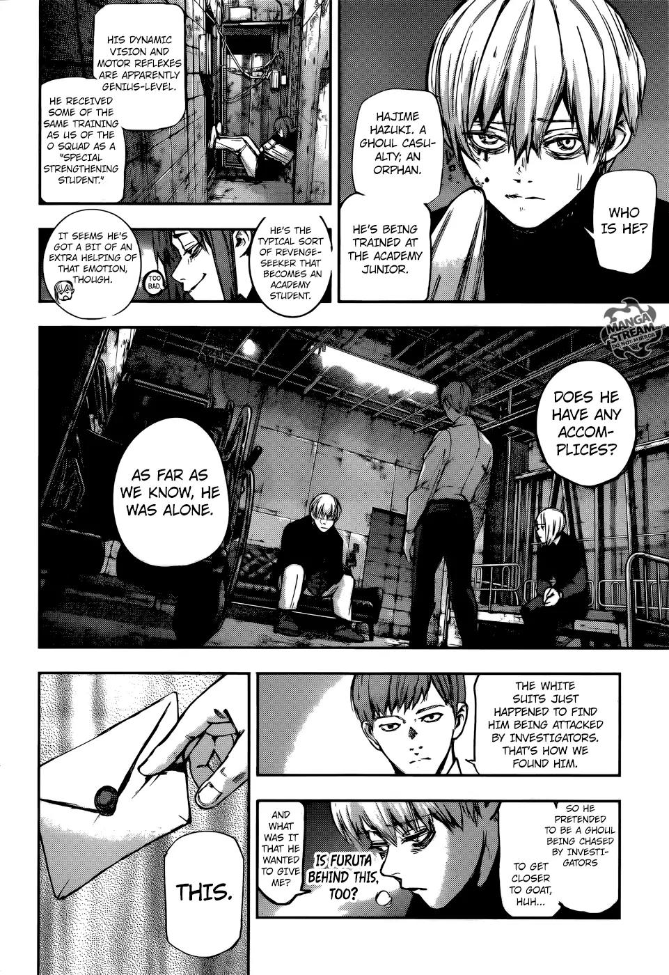Tokyo Ghoul:re Chapter 129 page 16 - Chapter 129: Suffering