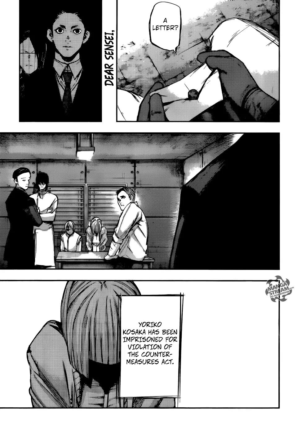Tokyo Ghoul:re Chapter 129 page 17 - Chapter 129: Suffering