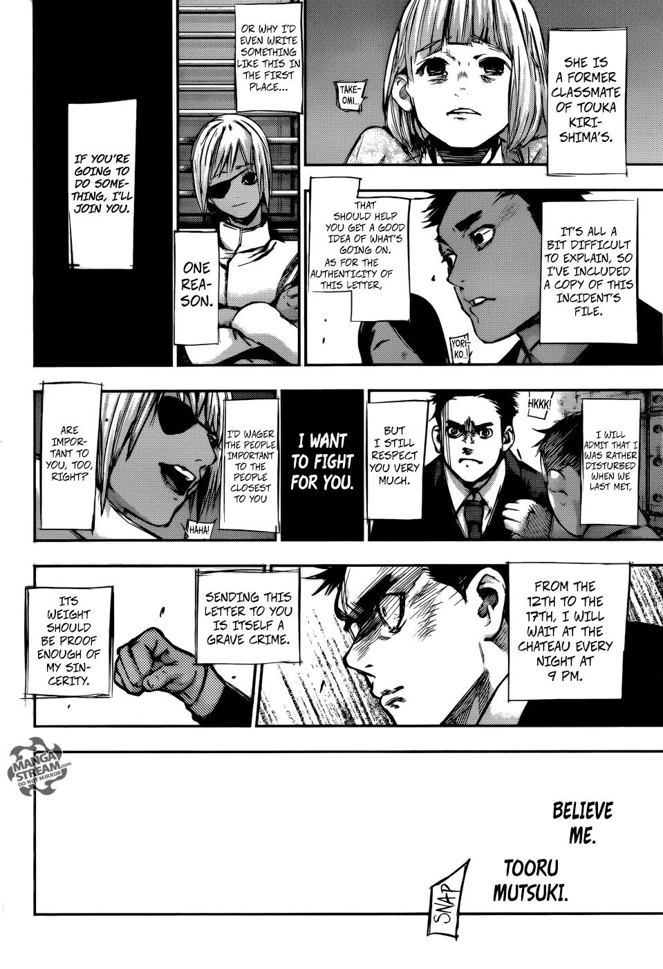 Tokyo Ghoul:re Chapter 129 page 18 - Chapter 129: Suffering