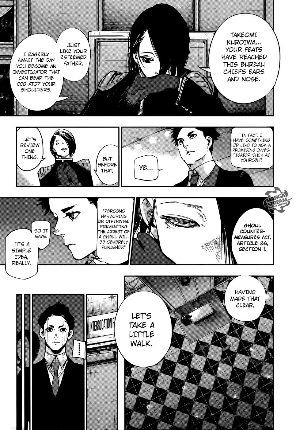 Tokyo Ghoul:re Chapter 129 page 8 - Chapter 129: Suffering