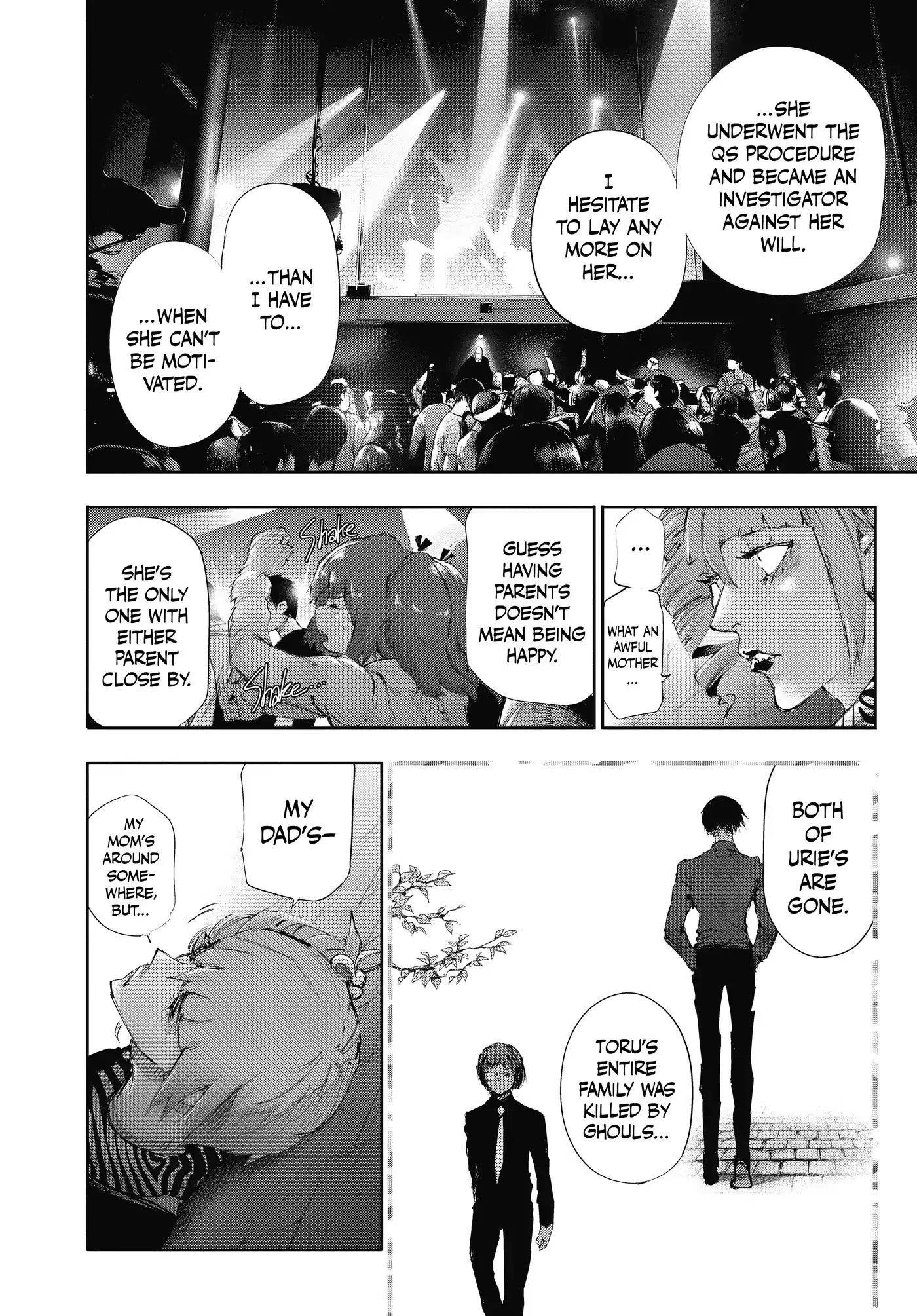 Tokyo Ghoul:re Chapter 13 page 10 - Chapter 13: Let It Rain Blood