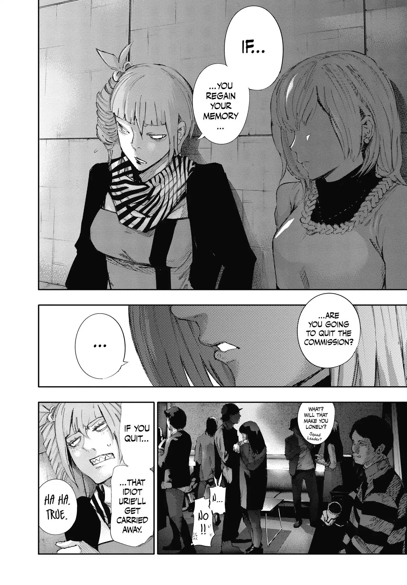 Tokyo Ghoul:re Chapter 13 page 12 - Chapter 13: Let It Rain Blood