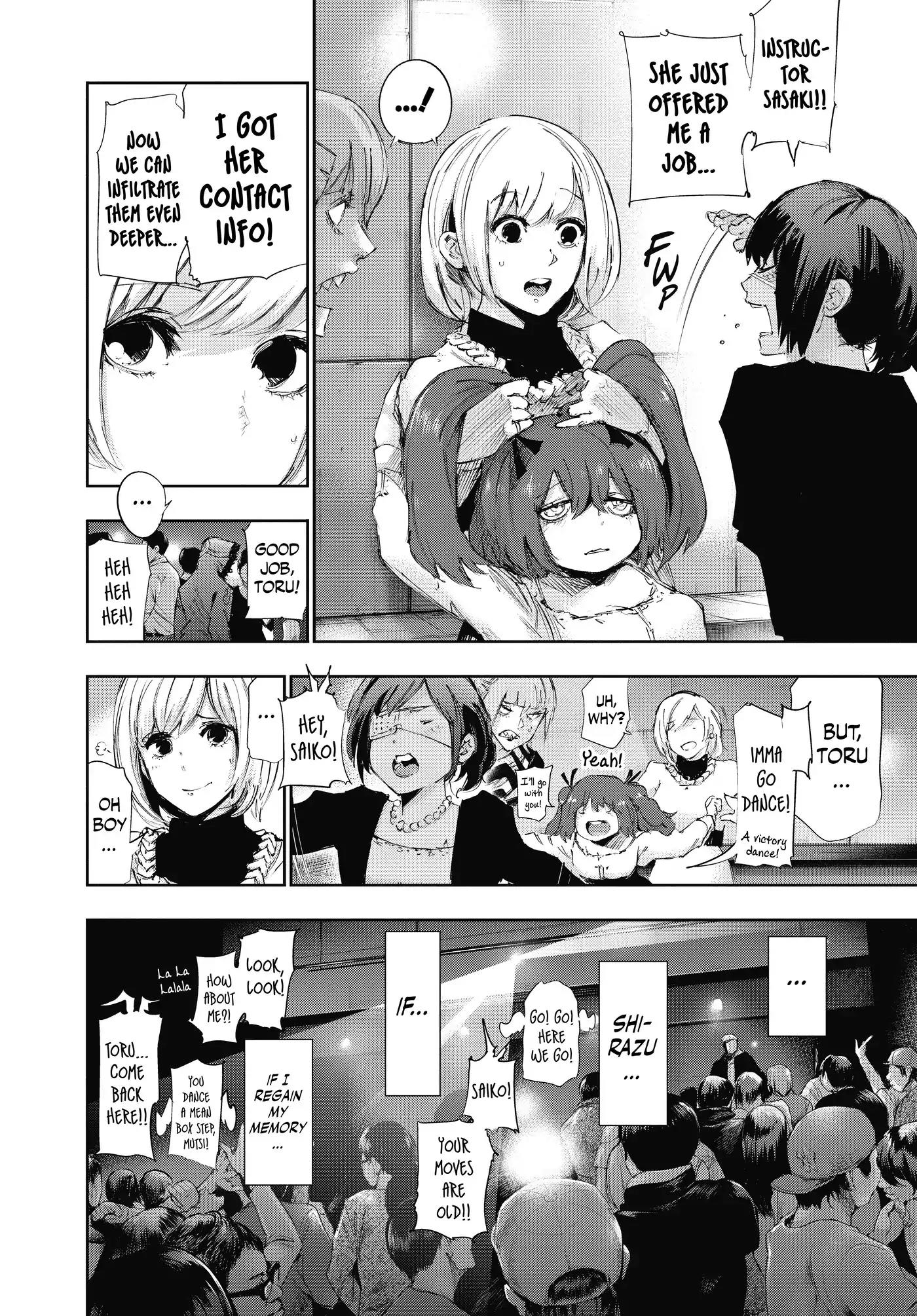 Tokyo Ghoul:re Chapter 13 page 14 - Chapter 13: Let It Rain Blood