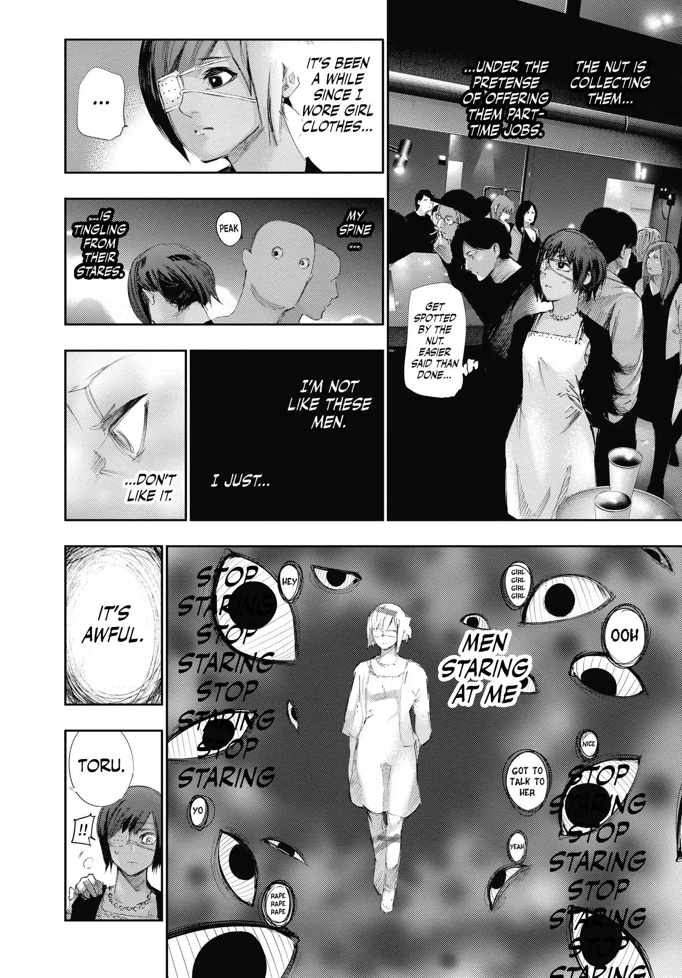 Tokyo Ghoul:re Chapter 13 page 4 - Chapter 13: Let It Rain Blood