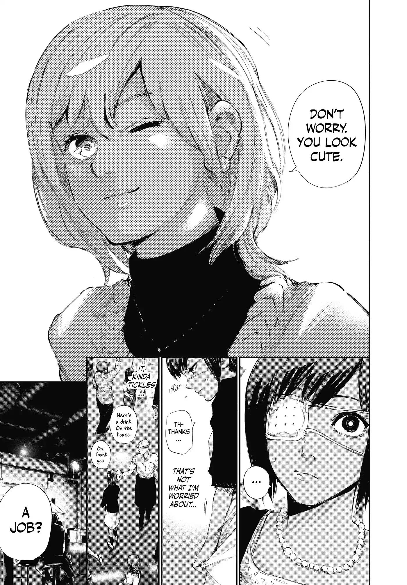 Tokyo Ghoul:re Chapter 13 page 5 - Chapter 13: Let It Rain Blood