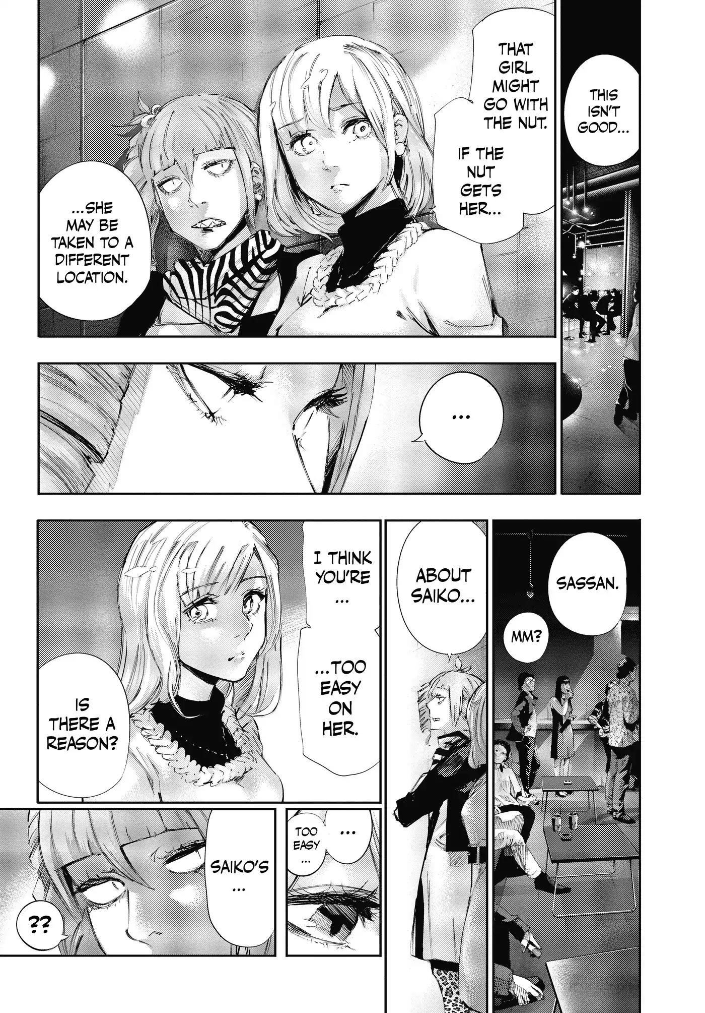 Tokyo Ghoul:re Chapter 13 page 7 - Chapter 13: Let It Rain Blood