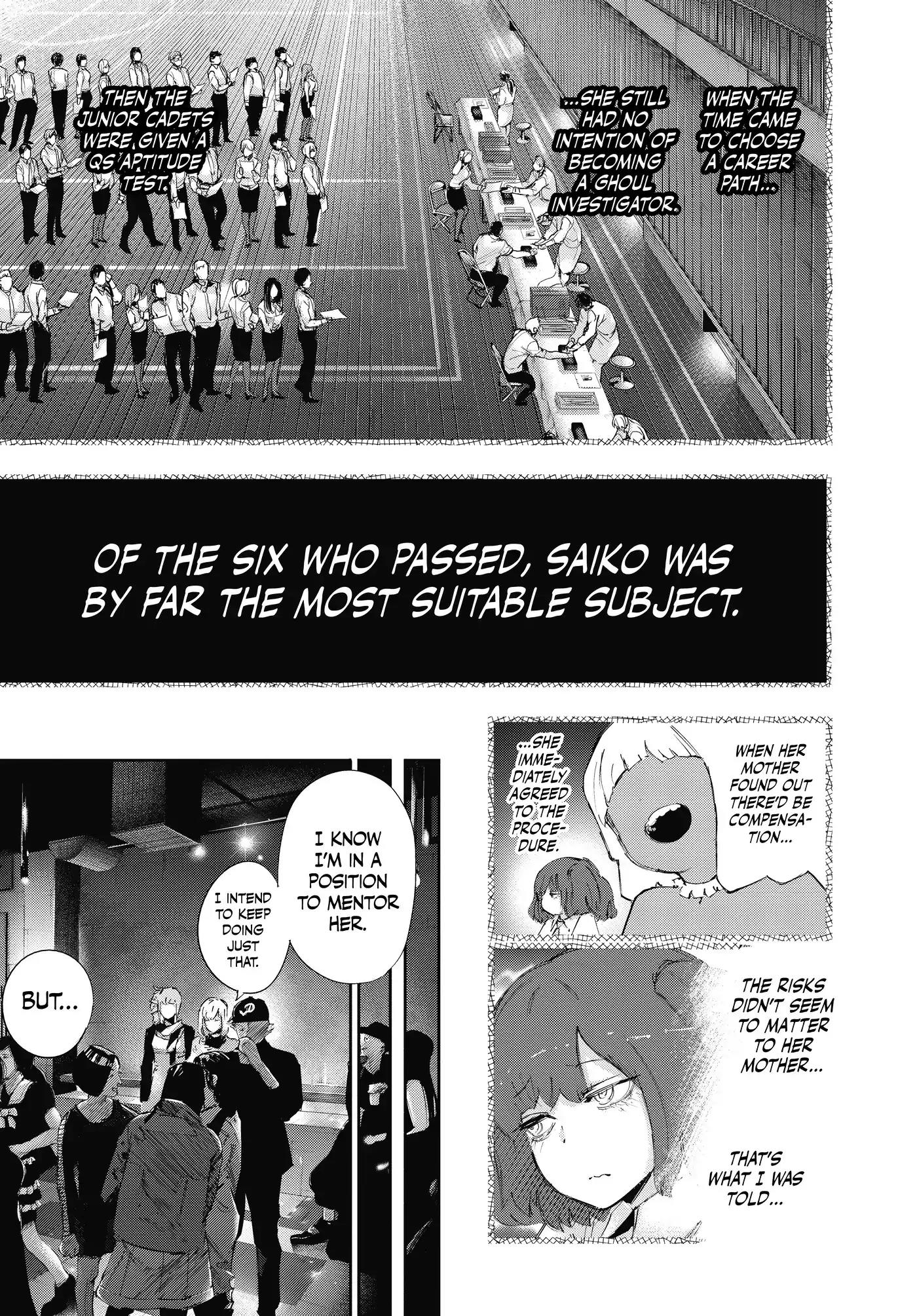 Tokyo Ghoul:re Chapter 13 page 9 - Chapter 13: Let It Rain Blood