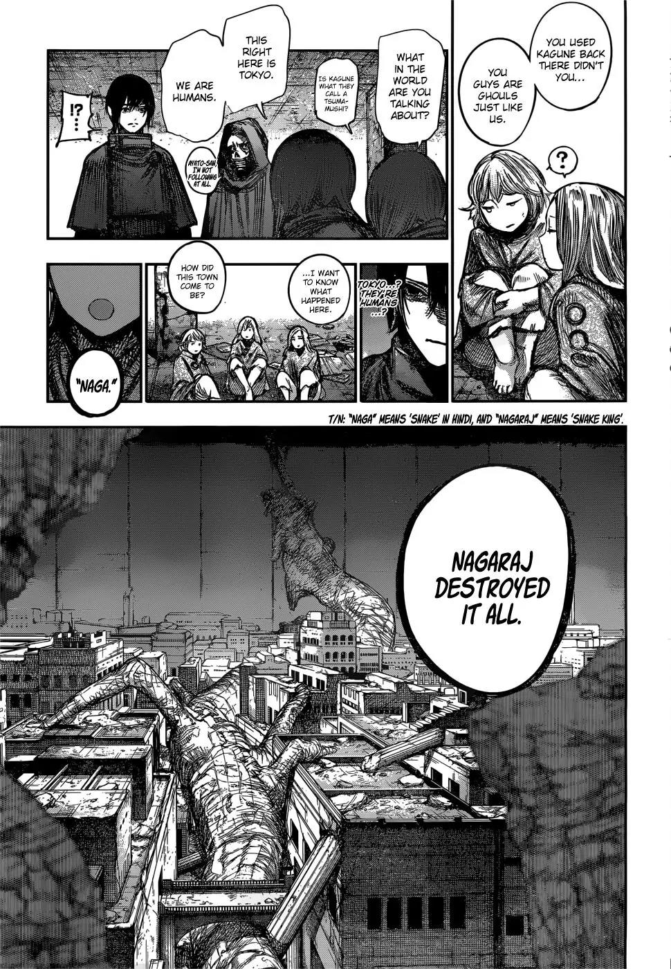 Tokyo Ghoul:re Chapter 131 page 14 - Chapter 131: The Thinking Pig