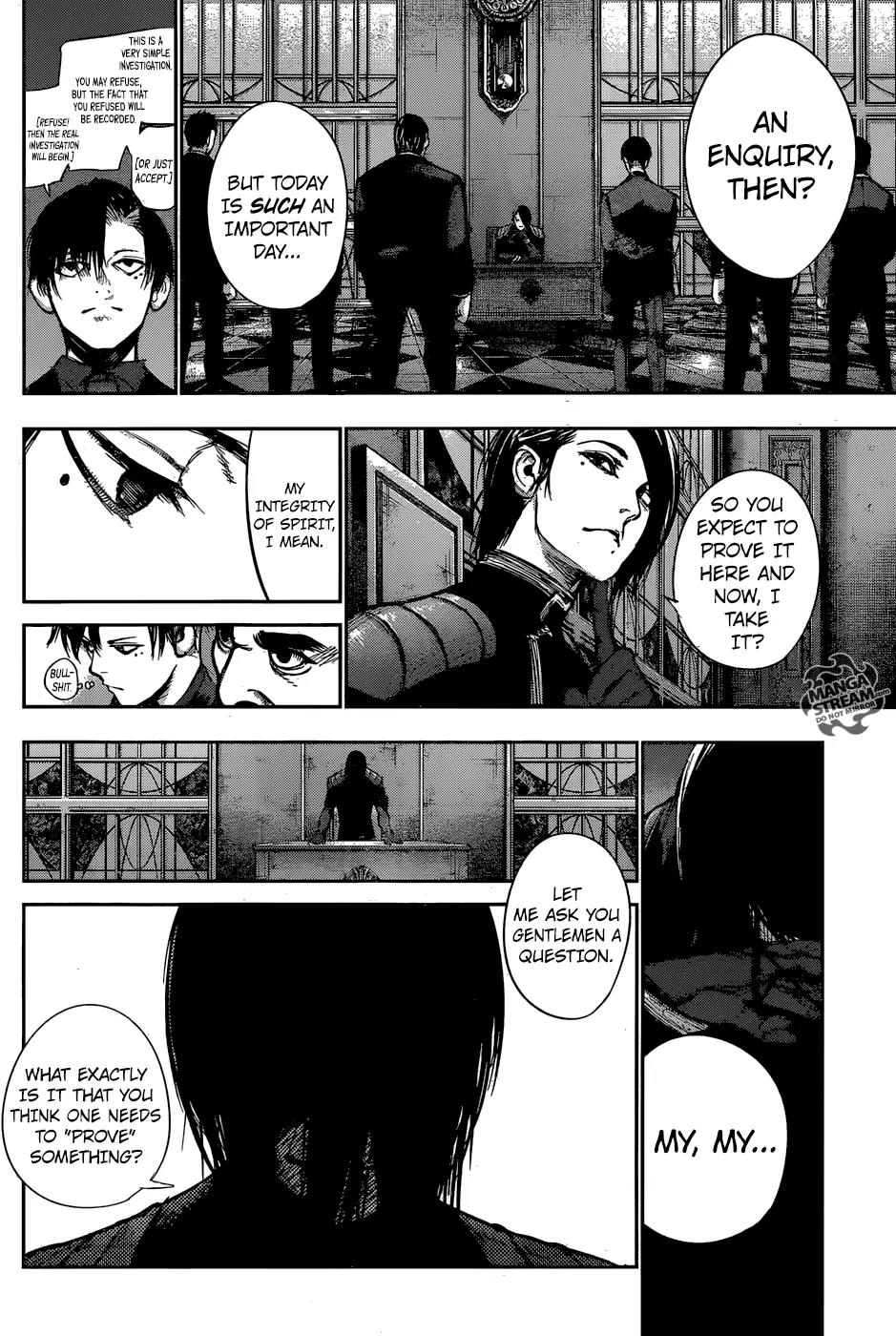 Tokyo Ghoul:re Chapter 133 page 10 - Chapter 133: I've Raised Reapers for Three People