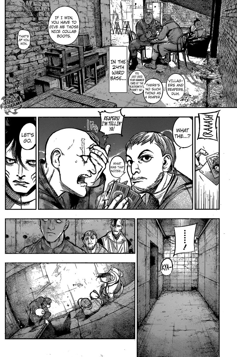 Tokyo Ghoul:re Chapter 133 page 12 - Chapter 133: I've Raised Reapers for Three People
