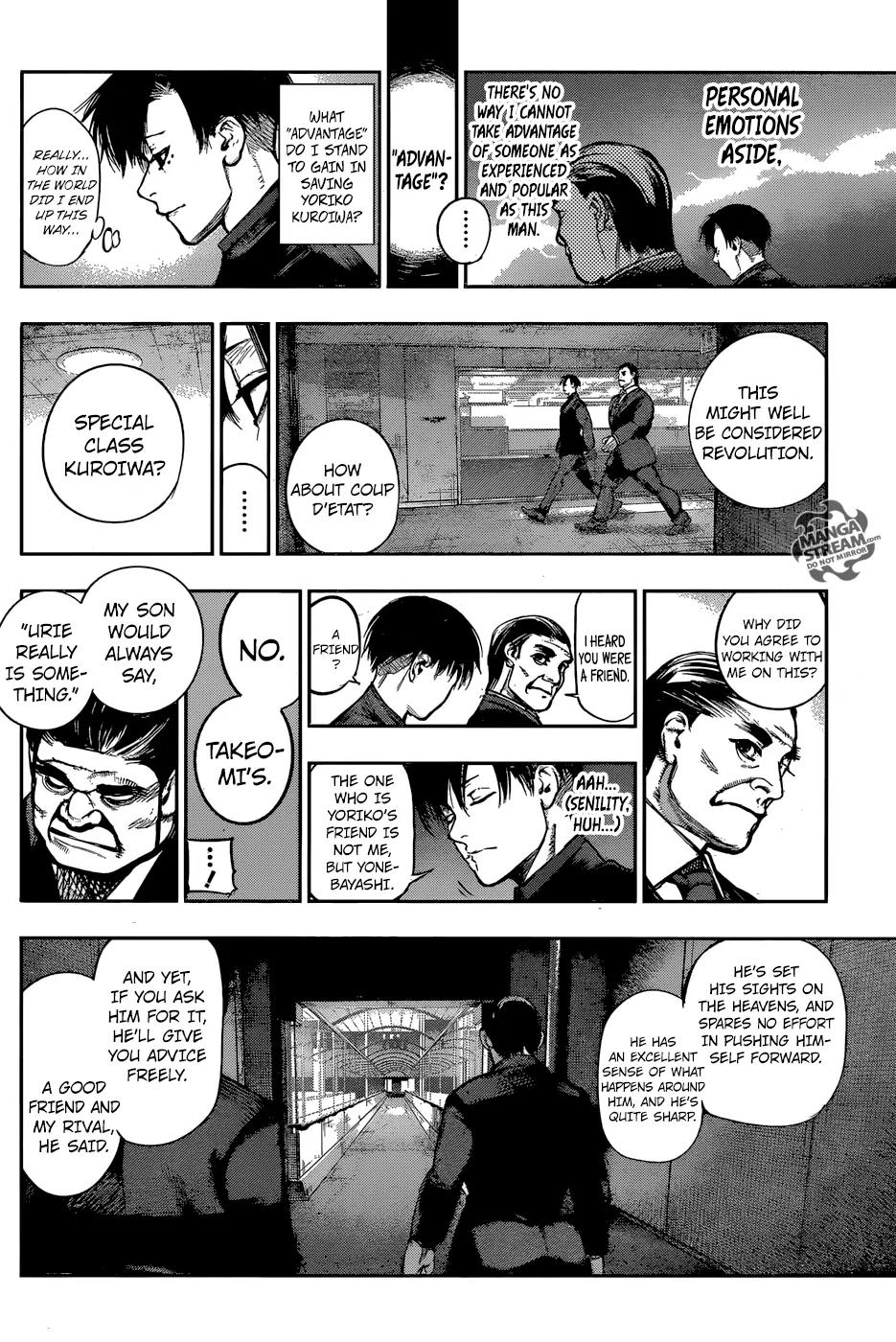 Tokyo Ghoul:re Chapter 133 page 8 - Chapter 133: I've Raised Reapers for Three People