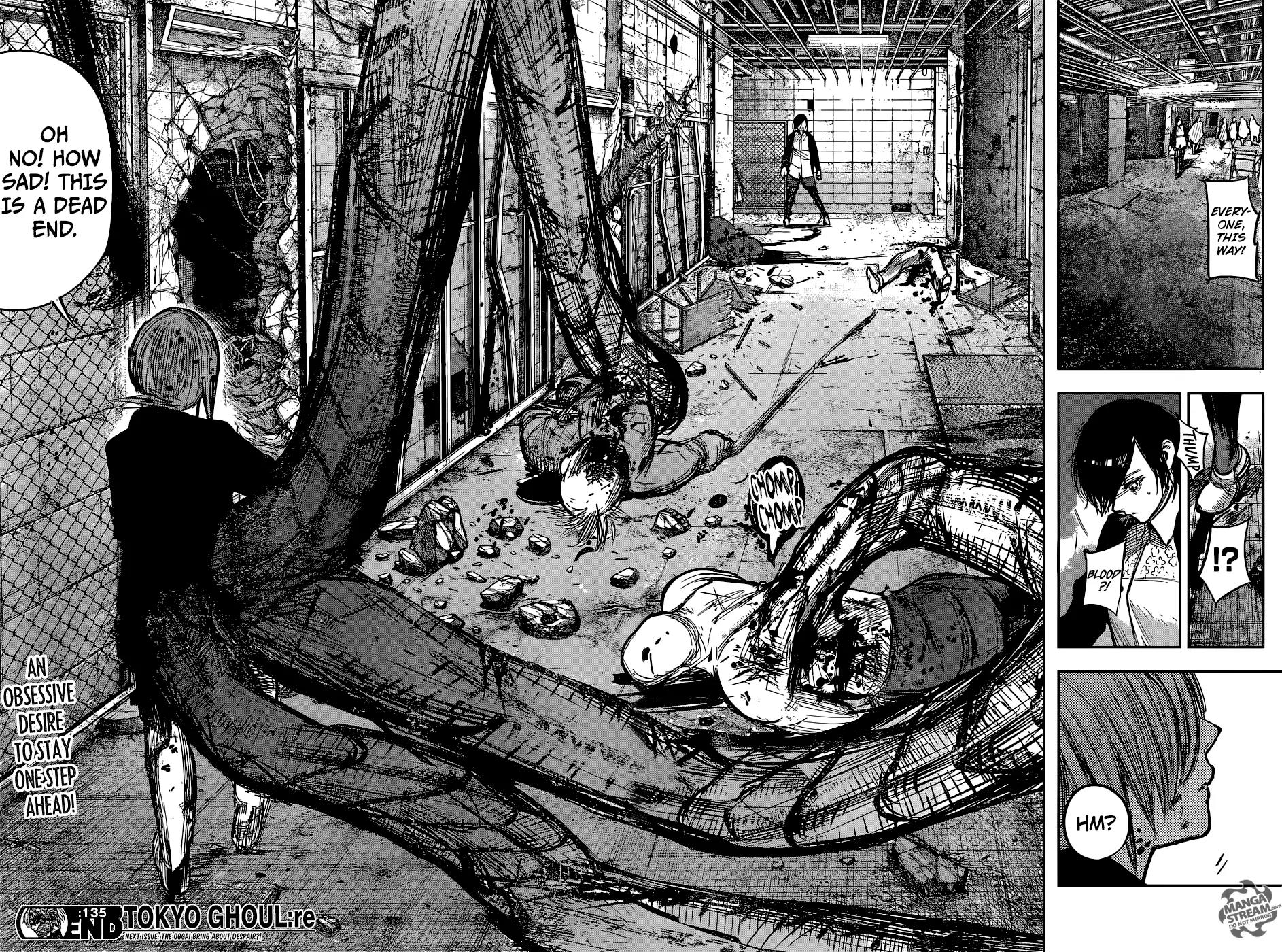 Tokyo Ghoul:re Chapter 135 page 21 - Chapter 135: Night Comes