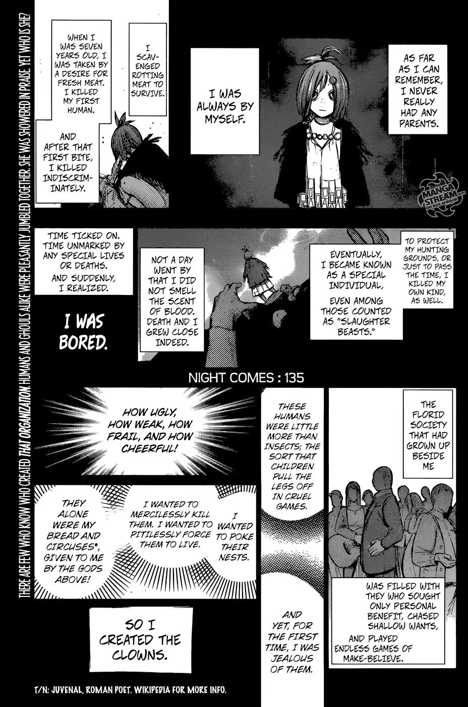 Tokyo Ghoul:re Chapter 135 page 5 - Chapter 135: Night Comes