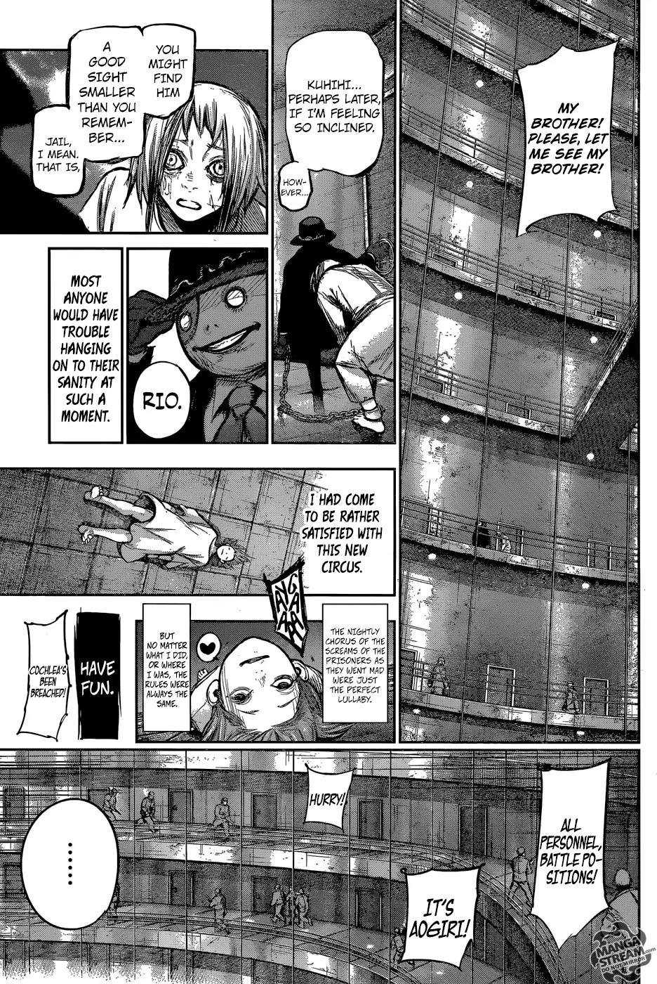 Tokyo Ghoul:re Chapter 135 page 7 - Chapter 135: Night Comes
