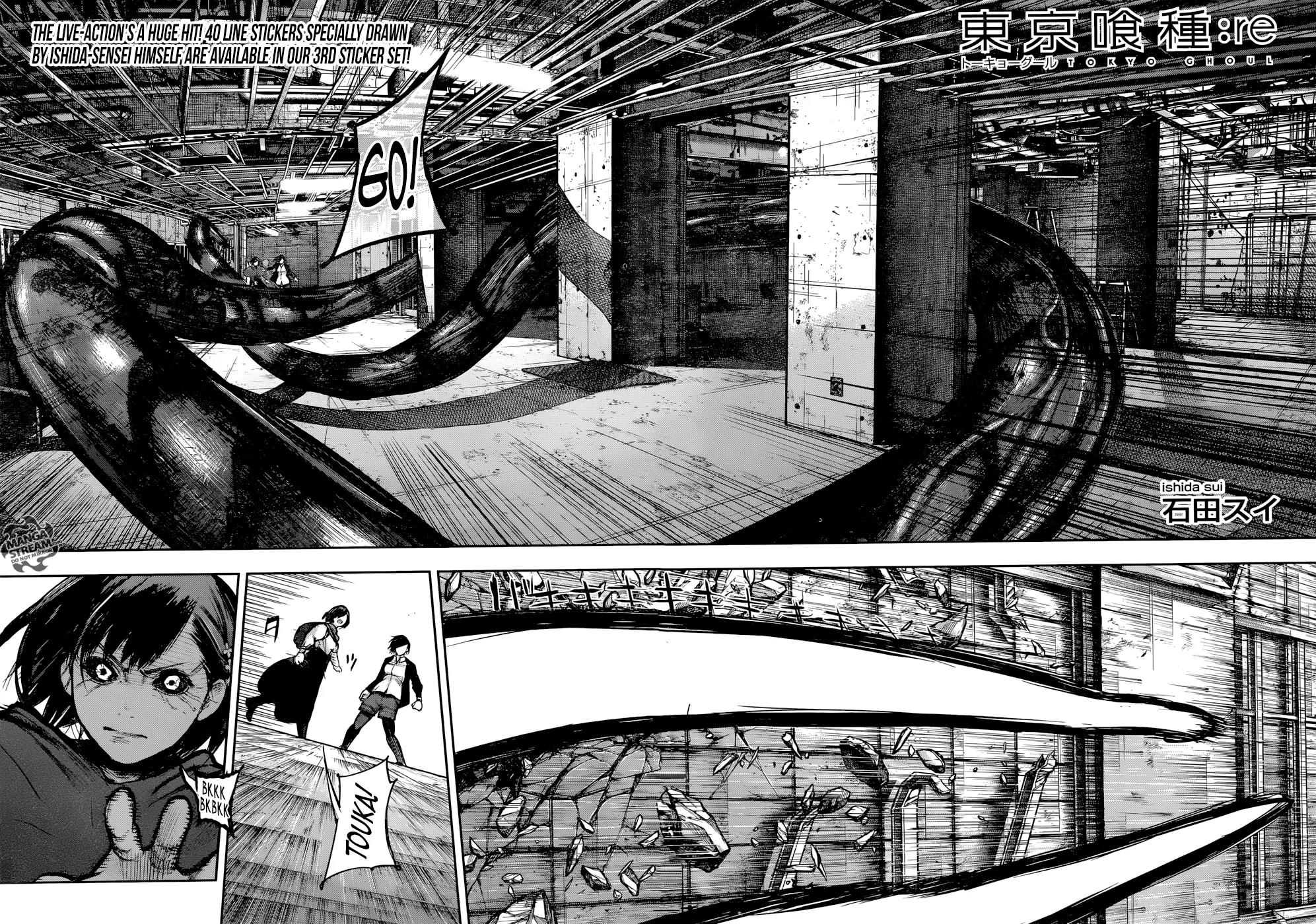 Tokyo Ghoul:re Chapter 136 page 5 - Chapter 136: Despite Bravery