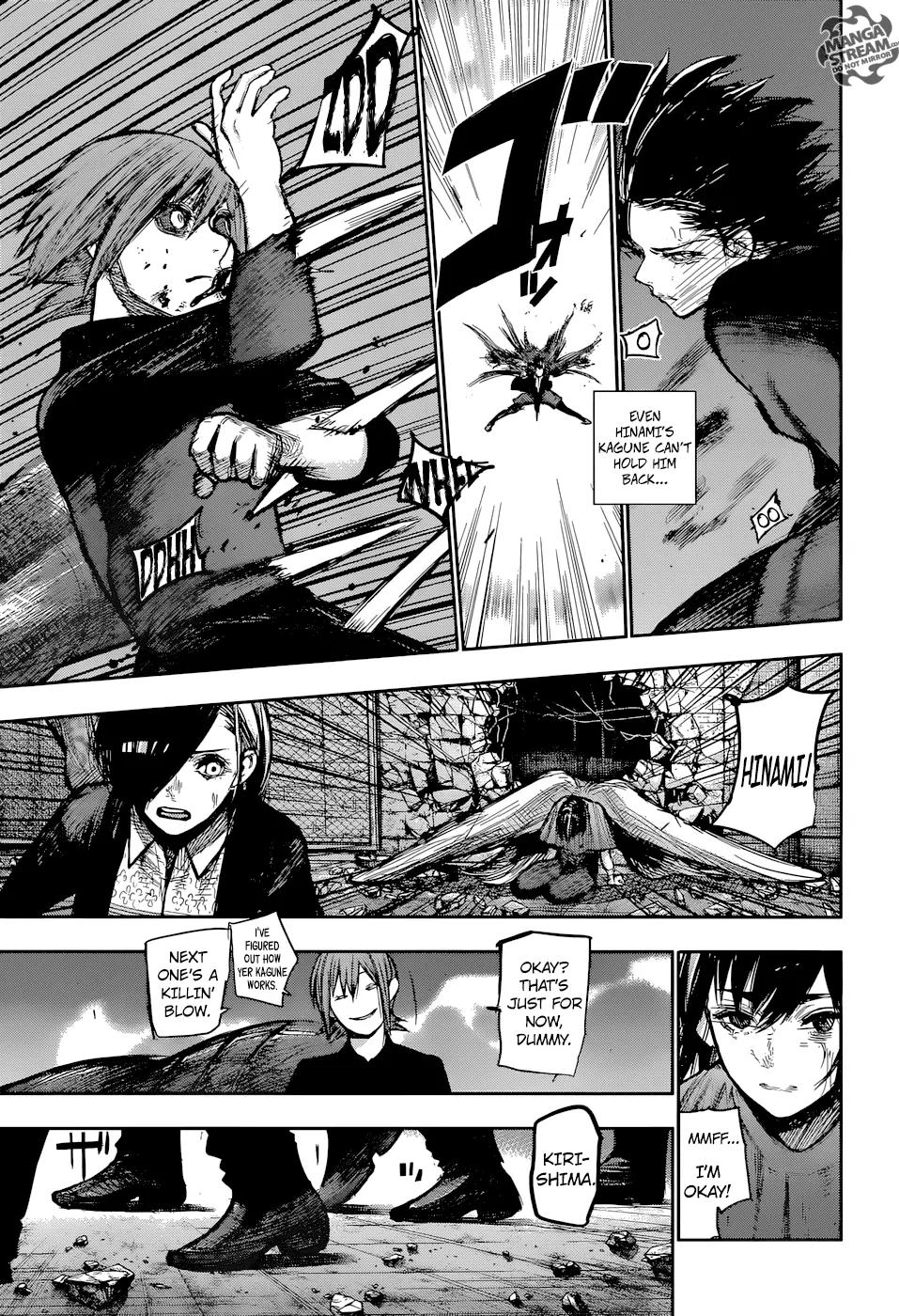 Tokyo Ghoul:re Chapter 136 page 7 - Chapter 136: Despite Bravery