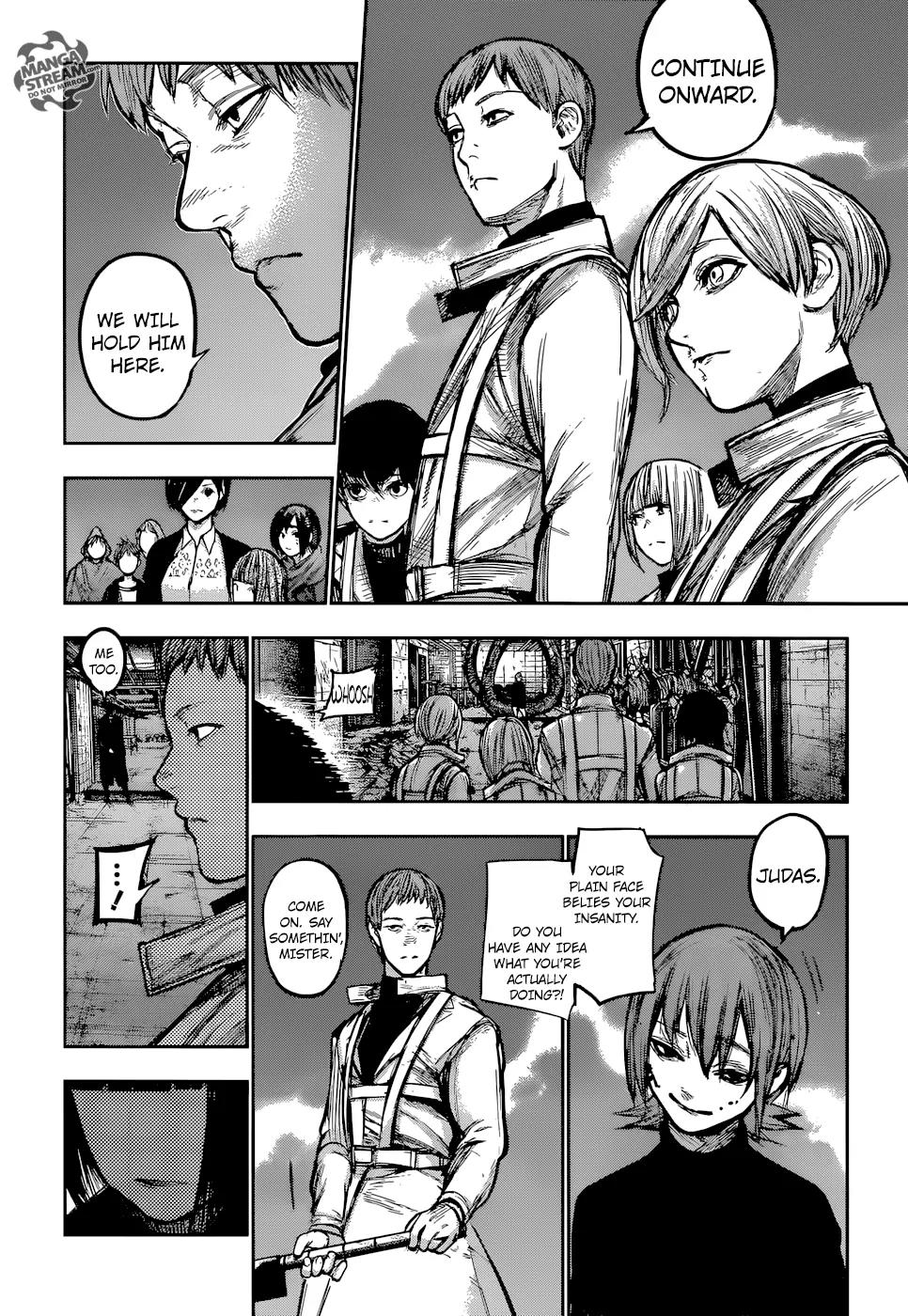 Tokyo Ghoul:re Chapter 136 page 8 - Chapter 136: Despite Bravery