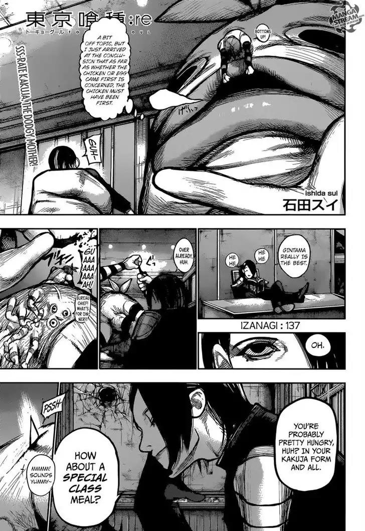 Tokyo Ghoul:re Chapter 137 page 1 - Chapter 137: Izanagi