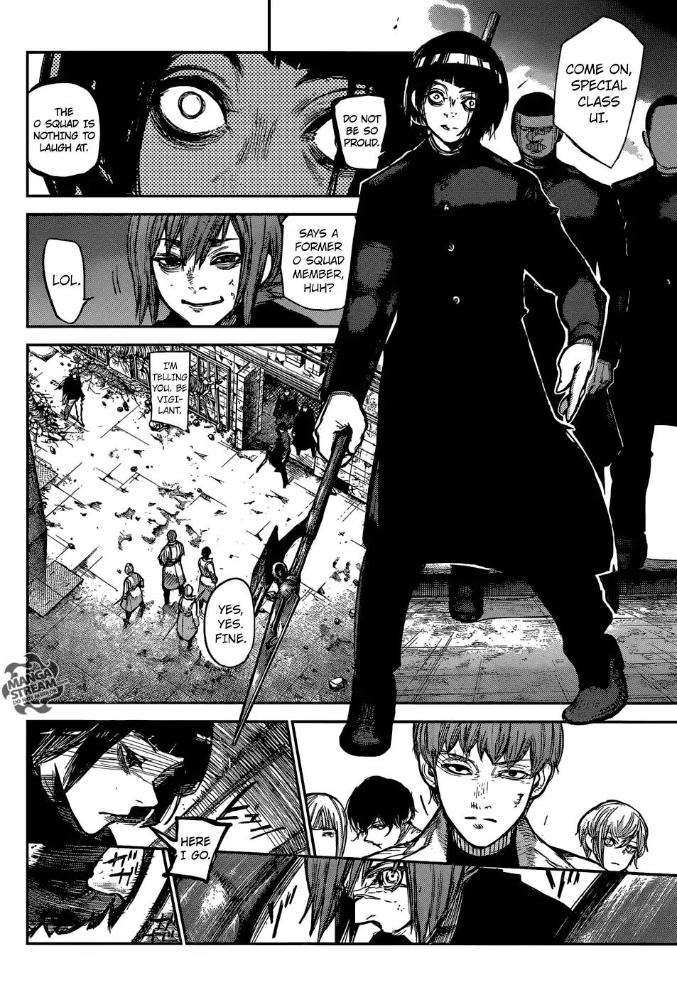 Tokyo Ghoul:re Chapter 139 page 14 - Chapter 139: He Laughs