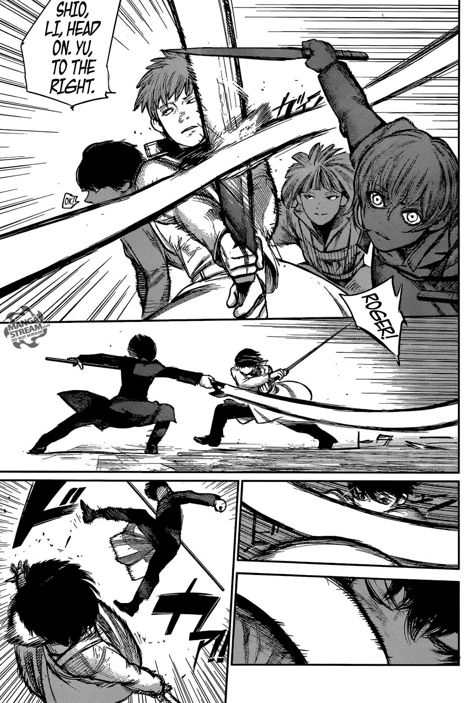 Tokyo Ghoul:re Chapter 139 page 15 - Chapter 139: He Laughs