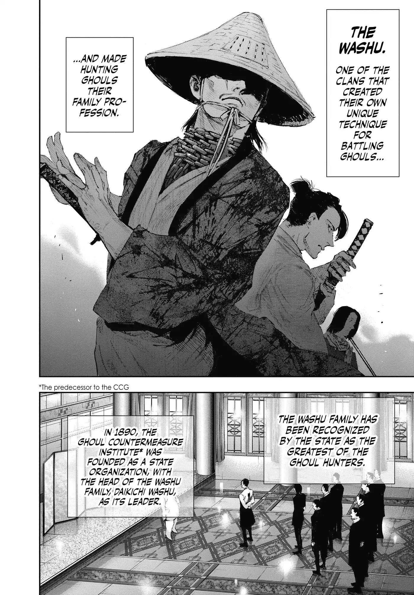Tokyo Ghoul:re Chapter 14 page 4 - Chapter 14: Refrain
