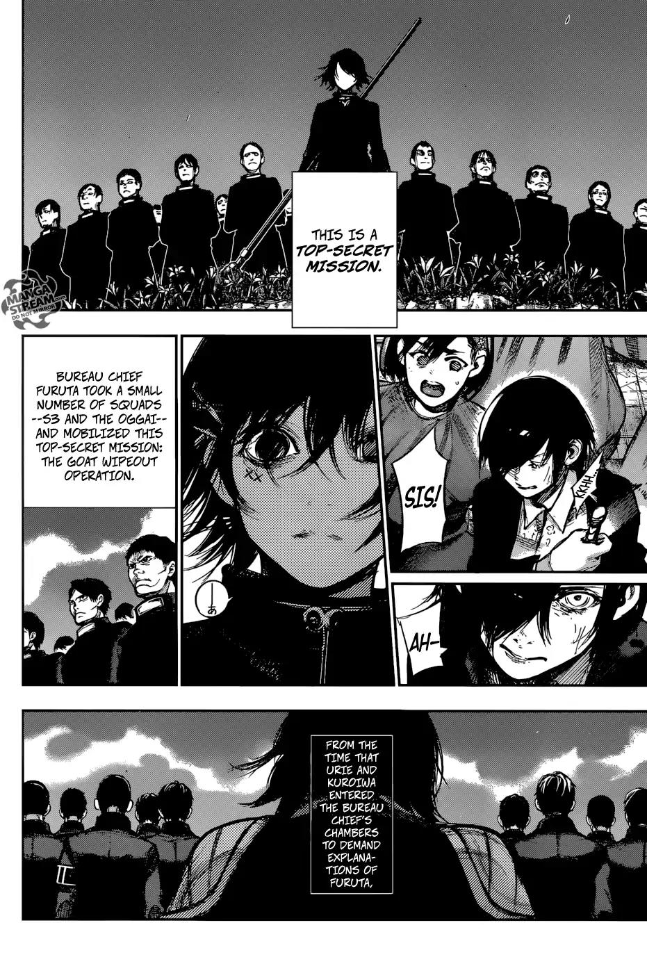 Tokyo Ghoul:re Chapter 140 page 6 - Chapter 140: A Murder by N