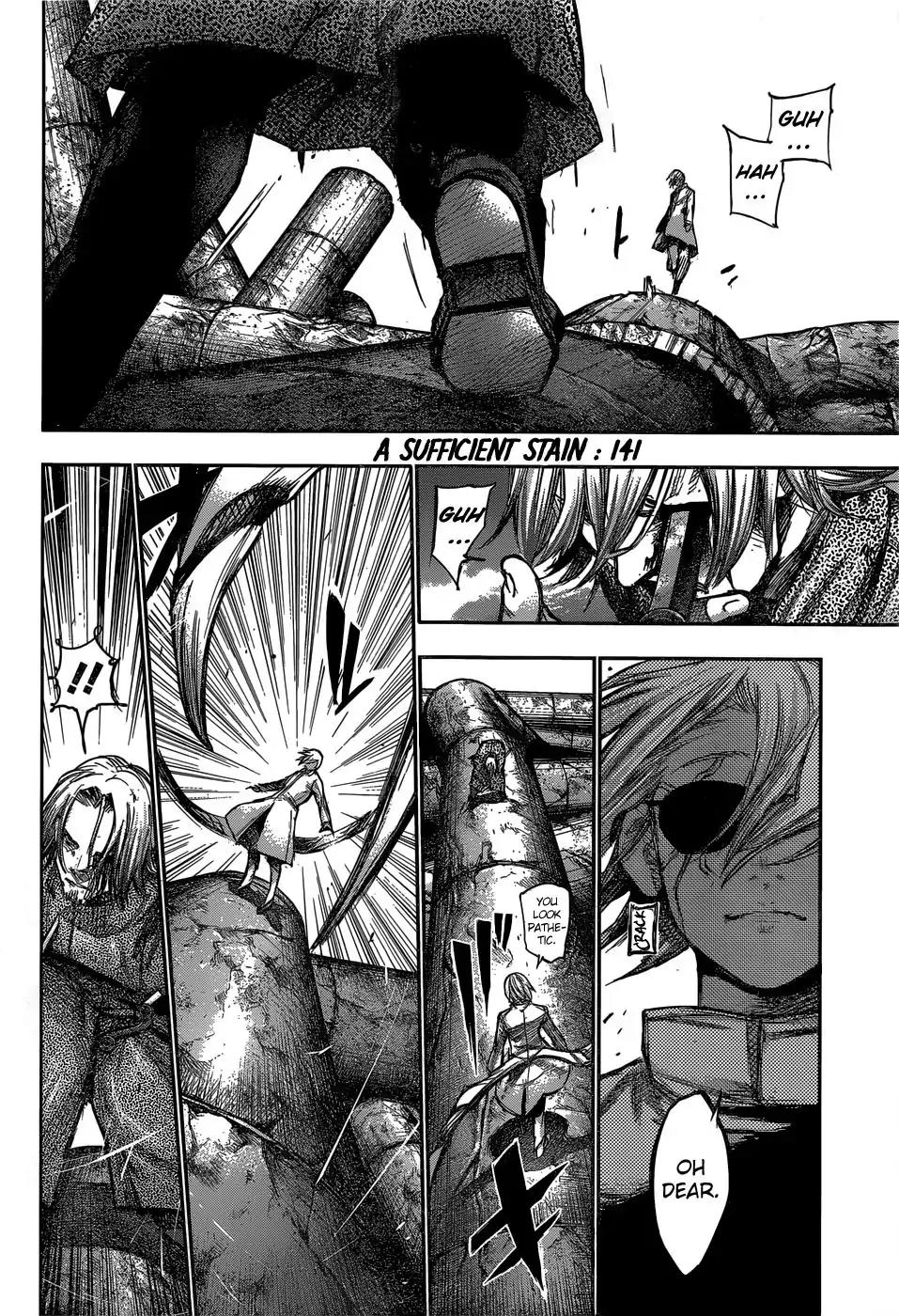 Tokyo Ghoul:re Chapter 141 page 3 - Chapter 141: A Sufficient Stain