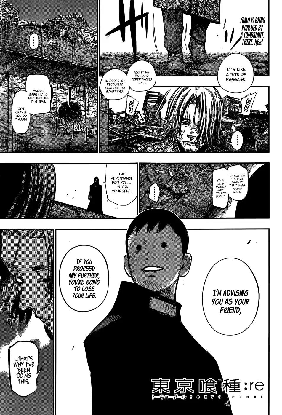 Tokyo Ghoul:re Chapter 142 page 1 - Chapter 142: Lament