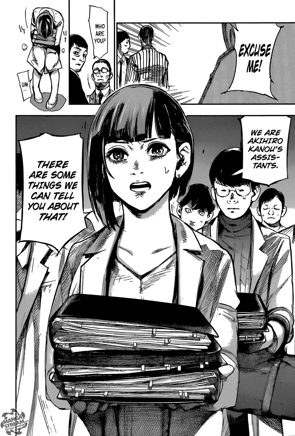Tokyo Ghoul:re Chapter 149 page 16 - Chapter 149: Splitting Bamboo