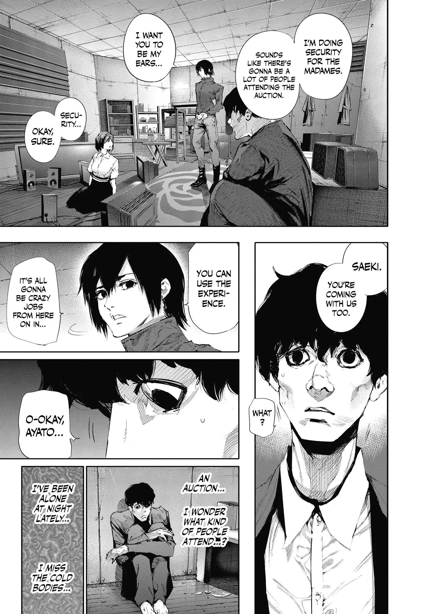 Tokyo Ghoul:re Chapter 15 page 5 - Chapter 15: Record
