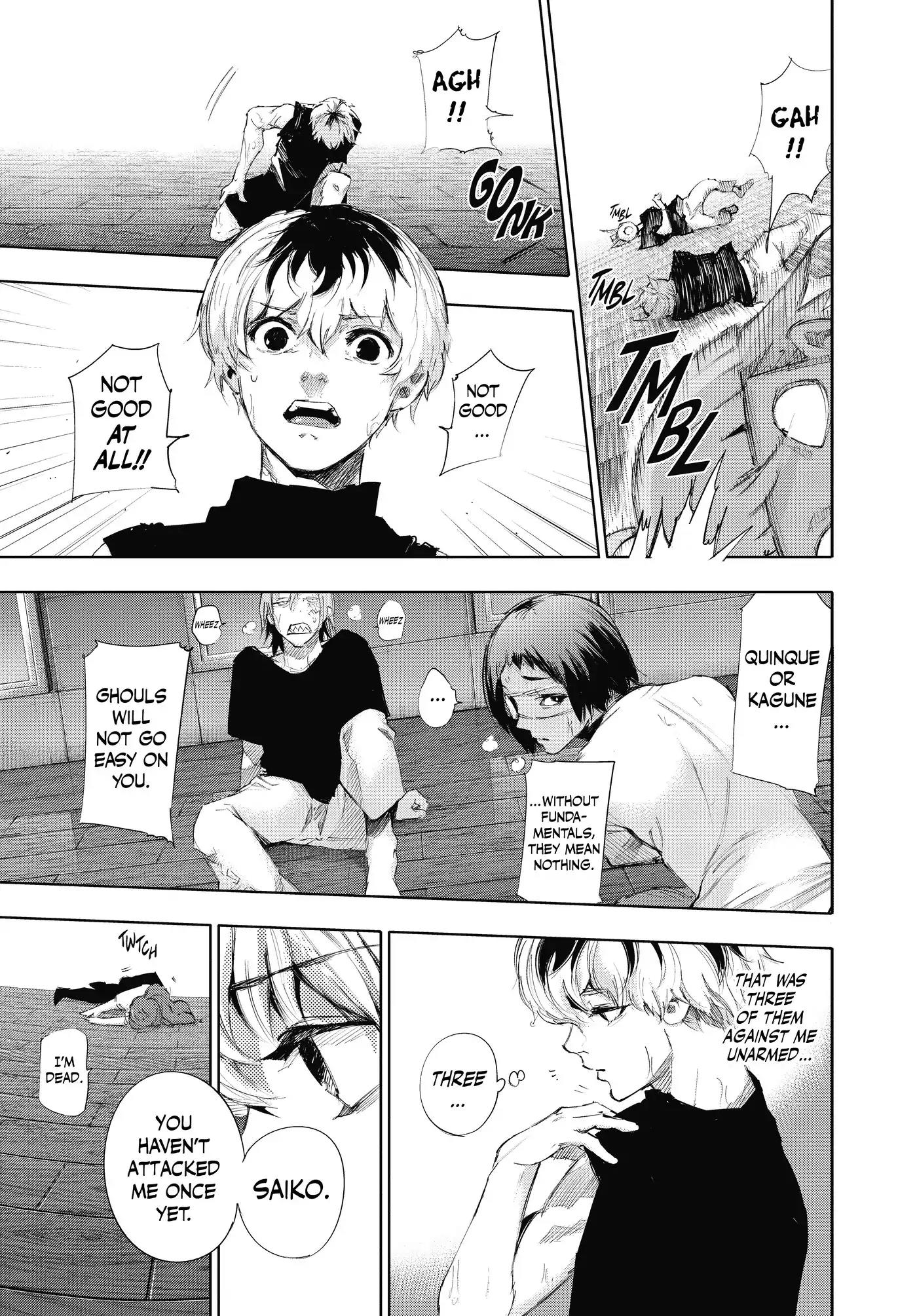 Tokyo Ghoul:re Chapter 15 page 9 - Chapter 15: Record