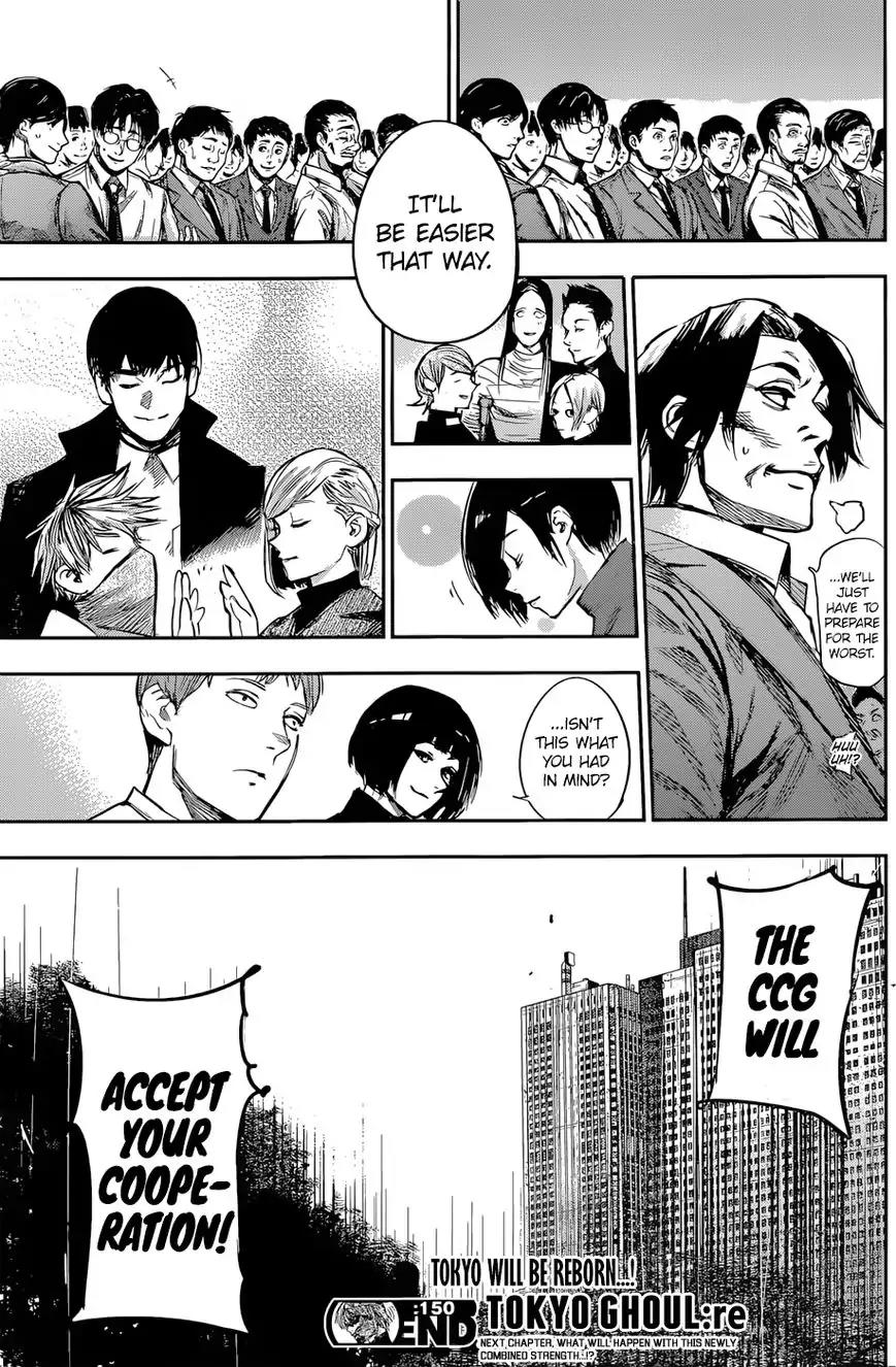 Tokyo Ghoul:re Chapter 150 page 19 - Chapter 150: Ark
