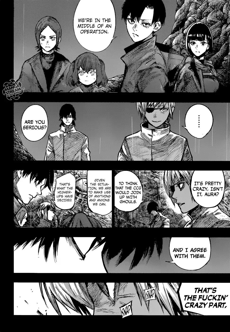 Tokyo Ghoul:re Chapter 154 page 3 - Chapter 154: Trace