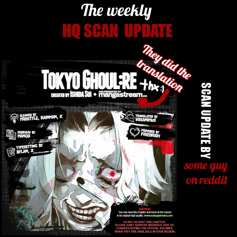 Tokyo Ghoul:re Chapter 155 page 1 - Chapter 155