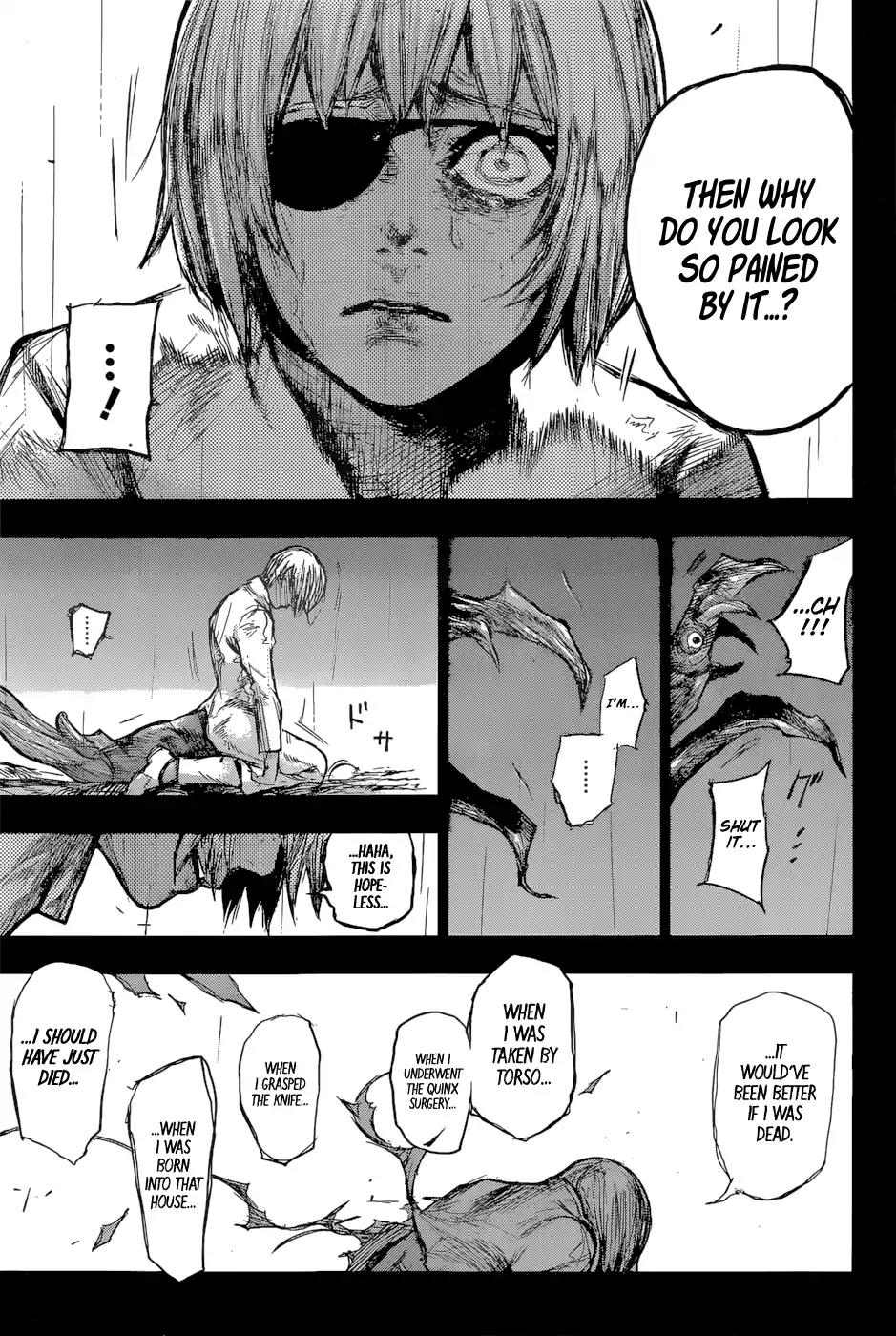 Tokyo Ghoul:re Chapter 156 page 14 - Chapter 156: Uchikawa