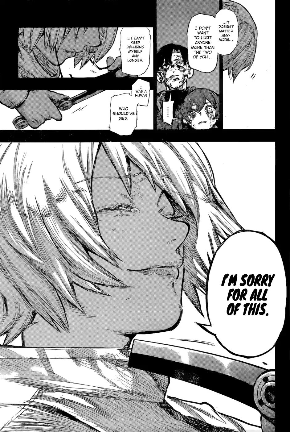 Tokyo Ghoul:re Chapter 156 page 16 - Chapter 156: Uchikawa