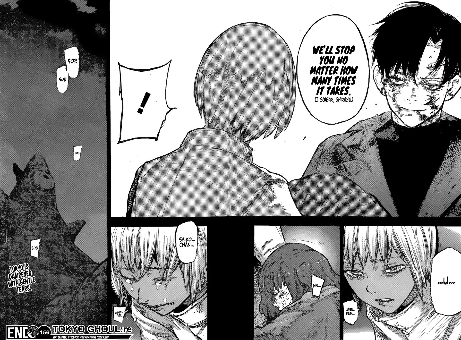 Tokyo Ghoul:re Chapter 156 page 19 - Chapter 156: Uchikawa
