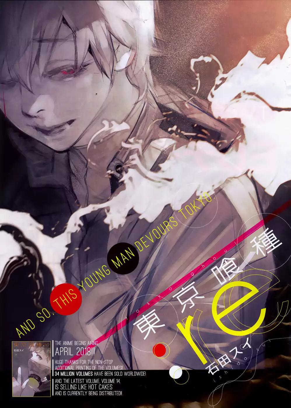 Tokyo Ghoul:re Chapter 157 page 1 - Chapter 157: Sign